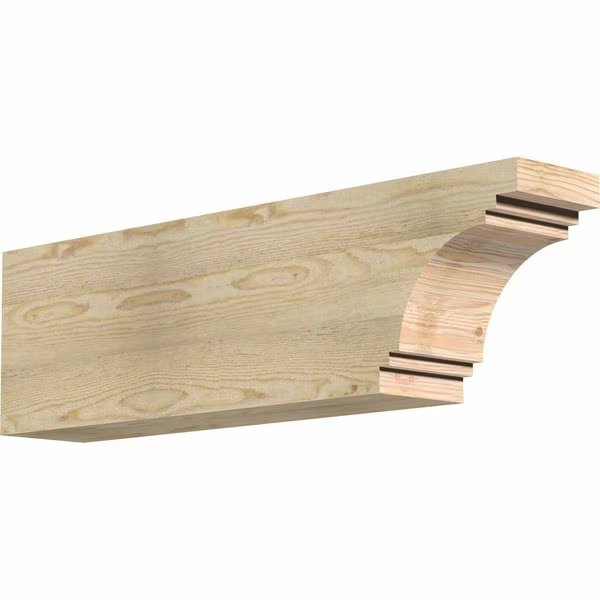 Pescadero Rough Sawn Rafter Tail, Douglas Fir, 6